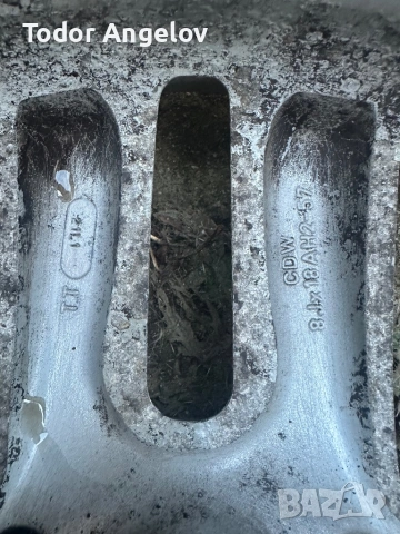 Алуминиеви джанти+гайки 18-ки, снимка 4 - Гуми и джанти - 53124575