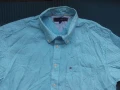 Tommy Hilfiger 100% оригинална мъжка риза с къс ръкав, снимка 1