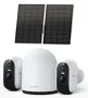 WUUK 2K слънчеви охранителни камери 2 броя за безжична външна употреба 32G локално хранилище, снимка 1