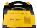 Професионален Инверторен Електрожен 400A KRAFTROYAL Заваръчен Апарат ММА с дисплей в Куфар, снимка 5