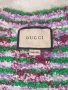 Дамски летен цветен пуловер с къс ръкав Gucci размер S, снимка 3