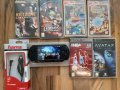 Хакната ПСП PSP Конзола PSP  и оригинални игри, снимка 1