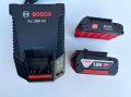 Bosch - Бързо зарядно и акумулаторни батерии, снимка 1 - Други инструменти - 43394051