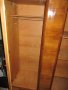 Гардероб дъбов с орехов фурнир винтидж  двукрилен чудесно запазен, снимка 8