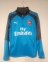 Оригинално Горнище на Арсенал 1/4 Zip 17/18, снимка 1