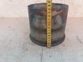 масивна метална гилза от танк подходяща за саксия , снимка 7