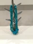 Ефектно колие в тюркоаз цвят, снимка 4