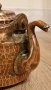 Античен арабски меден чайник, Масивен, кован., снимка 2