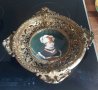 Кралска виенска портретна чиния, снимка 1 - Антикварни и старинни предмети - 43481575