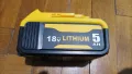 Продавам нови батерии за машини Dewalt 18v 5Ah, снимка 1