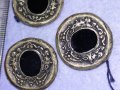 ТРИ СТАРИ ПОСРЕБРЕНИ ЕМАЙЛИРАНИ ВИНТИДЖ МЕТАЛНИ КОЛЕКЦИОНЕРСКИ КОПЧЕТА 26136, снимка 7