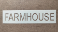 Шаблон стенсил надпис Farmhouse S109 скрапбук декупаж