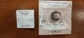 Продавам чисто нова сребърна монета 10 лева 100 години леката атлетика в България от 2024, снимка 4