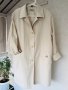 Стилен тренчкот актуален млечен цвят, снимка 4