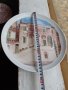 Гръцка порцеланова чиния за стена, снимка 6