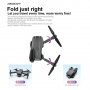 § Нови 3 цвята E99 PRO Dron 4k HD 2 камери WIFI FPV Въздушна фотография избягва препятствия Вносител, снимка 13