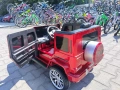 MERCEDES Акумулаторен джип AMG G63 мет. червен, снимка 2