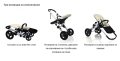 Детска количка 2в1 Baby Ace 042 8437030572559 Бебешка количка 2 коша , снимка 4
