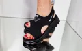 Nike Дамски Черни Сандали Найк Код P599, снимка 3
