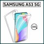 Прозрачен 360° Градуса Кейс за Samsung Galaxy A53 5G Супер Защита, снимка 2