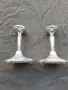 Кралски посребрен свещник 2 бр, снимка 2