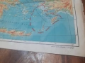 Стара царска карта на Балканския полуостров 1937 г, снимка 4