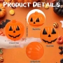 3D Тиква кутия кутийка Хелоуин Halloween за лакомства бонбони подаръчета сувенир пластмасова, снимка 4