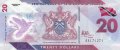 20 долара 2020, Тринидад и Тобаго, снимка 1