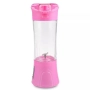 Преносима електро бутилка за шейкове, смутита и блендиране на плодове, снимка 4