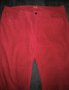 Дизайнерски червени джинси "Jackpot" by Carly Gry / голям размер, снимка 2