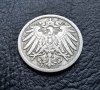 Стара монета 5 пфенига 1908 г. буква  F - Германия -топ цена !, снимка 2