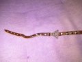 Верижка за ръка маркова естествена кожа 225 дълга х 8мм широка като нова, снимка 6