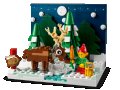 Lego 40484 Предният двор на Дядо Коледа - Santa's Front Yard, снимка 3