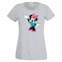 Дамска тениска Minnie Mouse 3 Подарък,Изненада,Рожден ден,, снимка 3