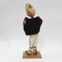Стара дървена, етно, битова кукла, овчарче(9.1), снимка 4