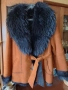 Зимен кожух естествена кожа/ Дълго Палто от визон, снимка 1