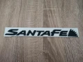 черен надпис Hyundai Santa fe, снимка 4