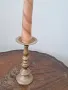 Масивен бронзов свещник 19/3, снимка 1