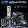 Sycreek комплект LED крушки за фарове D3S, 2 броя, 100W, 22000LM, 6000K, снимка 3