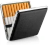 НОВА ЛУКСОЗНА ТАБАКЕРА ЗА 100ММ SLIM И 80ММ ЦИГАРИ. КОЖЕНИ ТАБАКЕРИ CIGARETTE BOX TABAKERA TABAKERI, снимка 9