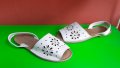 Английски дамски сандали естествена кожа-3 цвята, снимка 7