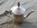 Посребрен чайник , снимка 1