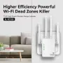 Нов двулентов антисмущаващ WiFi усилвател 1200Mbps 2.4GHz/5GHz, снимка 7