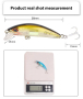 1бр 11гр Светещи Риболовни примамки Minnow 3D очи Стръв за нощен риболов Изкуствени твърди примамки, снимка 1 - Стръв и захранки - 44867419