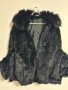 Палто яке с яка лисица, снимка 1 - Палта, манта - 43702055