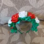 диадема с рози , снимка 4