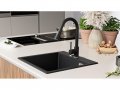 Кухненска Мивка от гранит модел Осло 50 XXL 490 x 500 mm - графит, снимка 6