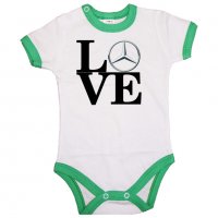 Бебешко боди Mercedes LOVE, снимка 4 - Бодита за бебе - 33247593