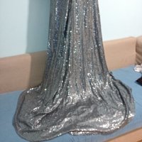 Официална сива рокля L/Xl Нова, снимка 11 - Рокли - 40171724