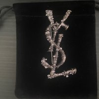 Брошка YSL 014, снимка 1 - Други - 40354545